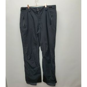 Columbia mens Omni tech Ski Snow Pant sm8366 black